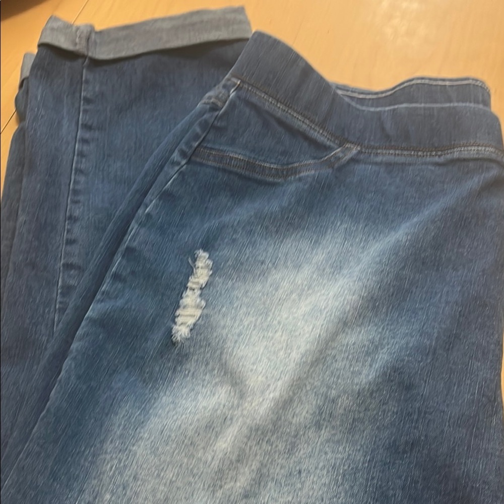 Stylish Blue Ombre Jeans
